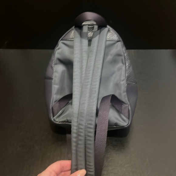 Coach Mini Navy Leather Charlie Backpack - Picture 4 of 8